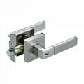 Wholesale factory Lever Tube Investment Solid Metal Door Lock Handle