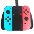 New Controller Grip Charging Dock Station Charger Stand Holder for Nintendo Swit 3