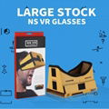 Hot VR Folding Cardboard Virtual Reality Glasses VR 3D Glasses for NS Switch 3