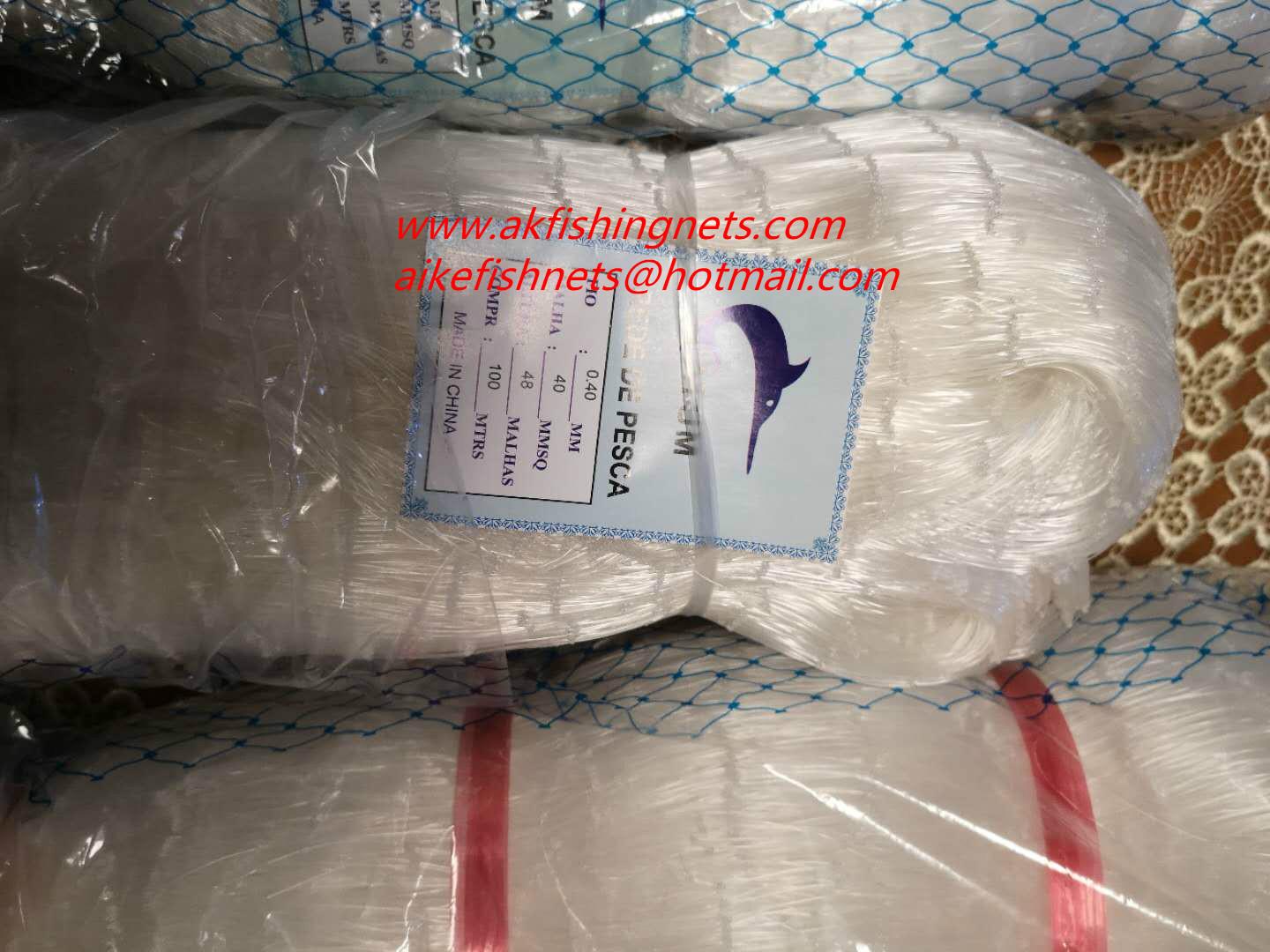 monofilament fishing nets0.300.400.50mm 48md double knot for European