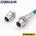 COGNEX康耐視工業相機線8針X型轉RJ45以太網In-Sight 5