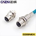 COGNEX康耐视工业相机线8针X型转RJ45以太网In-Sight 5