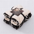 Cotton or Flannel or Coral Fleece & Sherpa blanket