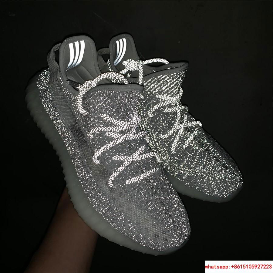 Yeezy Boost 350 V2 “Static reflective sport shoes EF2367 white (China ...