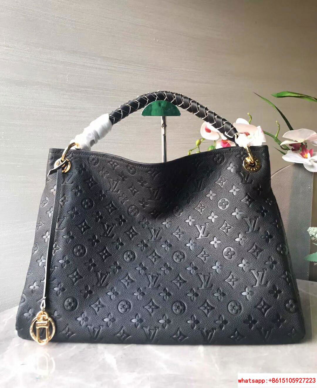 Louis Vuitton ARTSY MM Monogram Empreinte Leather lv arstry black bag - M41066 (China ...