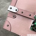 Louis Vuitton  Trunk chain wallet in Epi leather Black lv pink chain wallet 