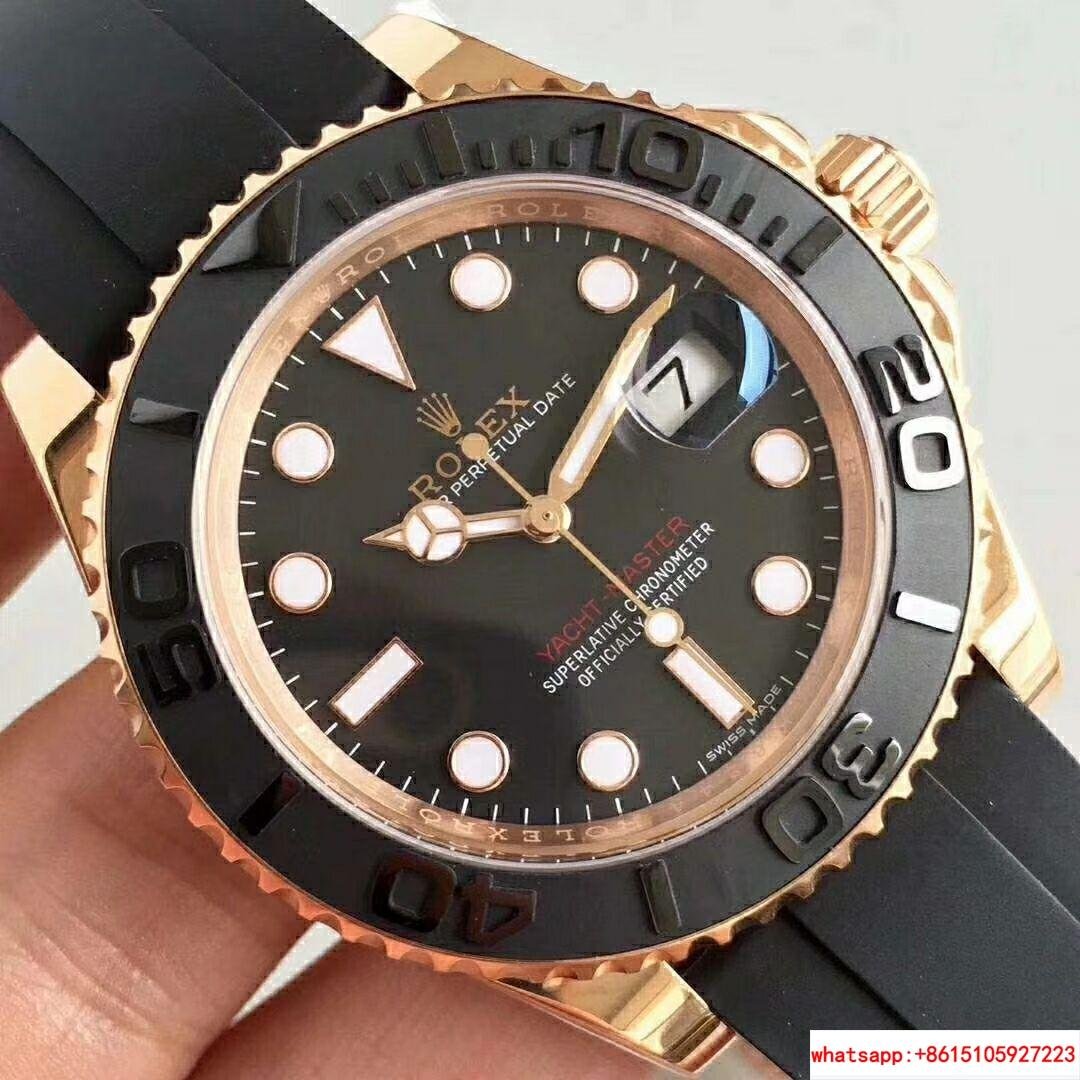 Rolex Yacht-Master 40 116655 Rose Gold Oysterflex BOX AND PAPERS 2016 3