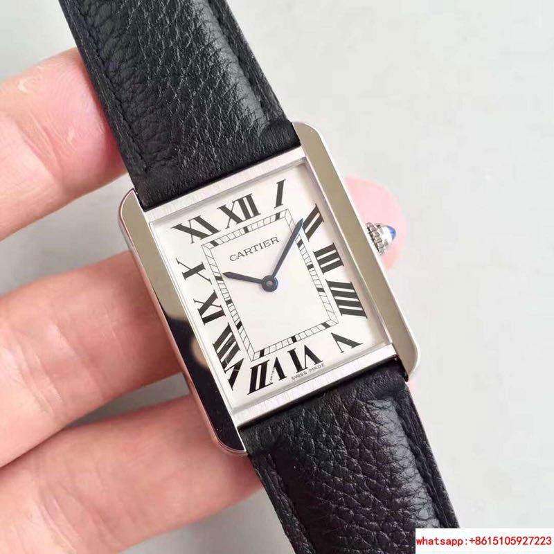 Cartier 3169 Tank Solo Quartz Watch 