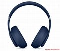Beats Studio3 Wireless Over‑Ear Headphones Blue with hard case 