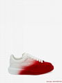 alexander         oversized sneaker optic white lust red           shoes  1