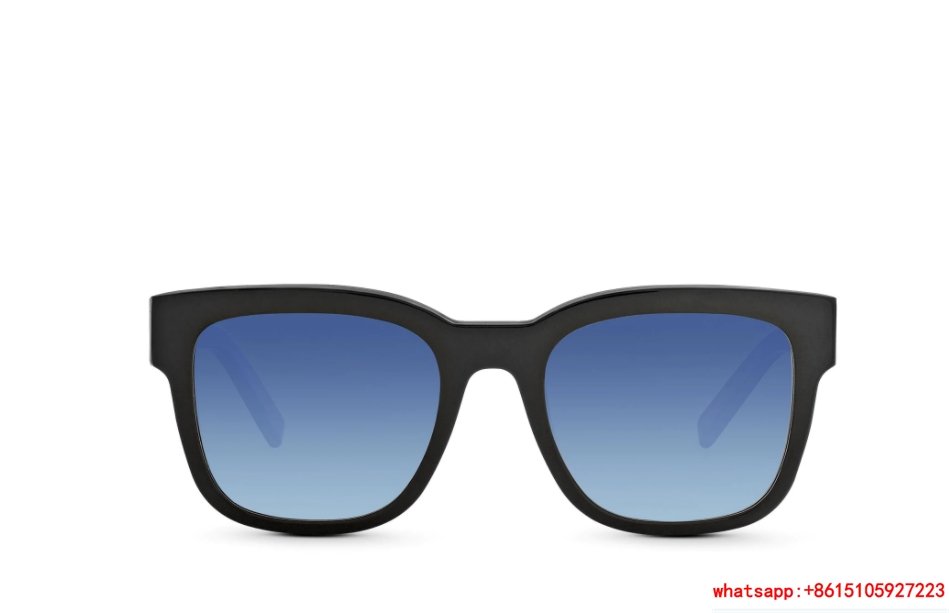               outerspace sunglasses     unglasses  Black/Blue acetate frame  3