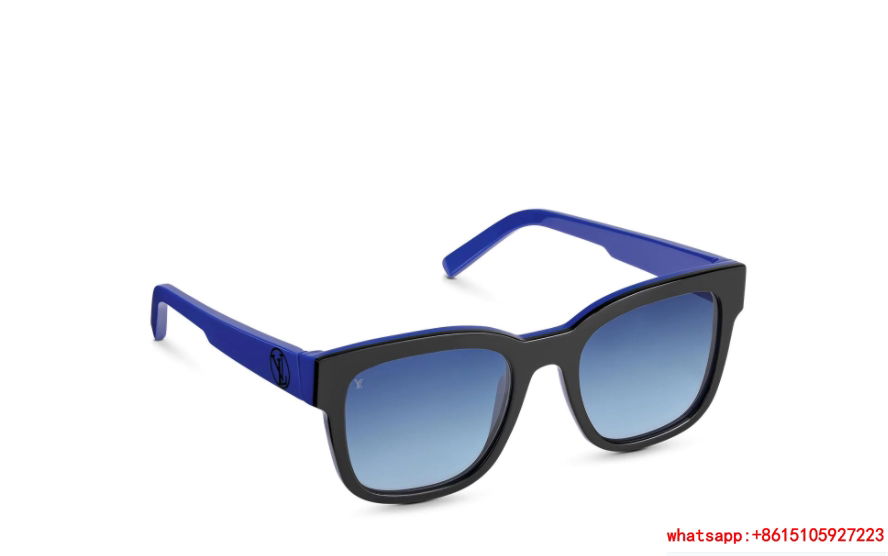               outerspace sunglasses     unglasses  Black/Blue acetate frame 