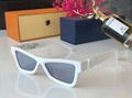 louis vuitton skepticals sunglasses Z1162W lv sunglass Matt White/White acetate 