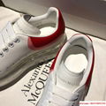 alexander         oversized sneaker red white air cushion sneaker  5