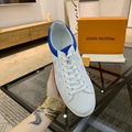 luxembourg sneaker blue  Monogram grained calf leather 1A5E0V     hoes lv   2