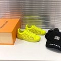 lv luxembourg sneaker 1A5S8Y Jaune  lv sneaker lv  yellow shoes lv men shoes 