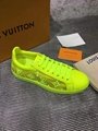 lv luxembourg sneaker 1A5S8Y Jaune  lv sneaker lv  yellow shoes lv men shoes 