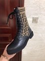      ankle boots Black leather biker boots  8T6780A8C7F0PMM fendei boots        7