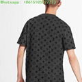 Lv hook and loop monogram short sleeve t-shirt