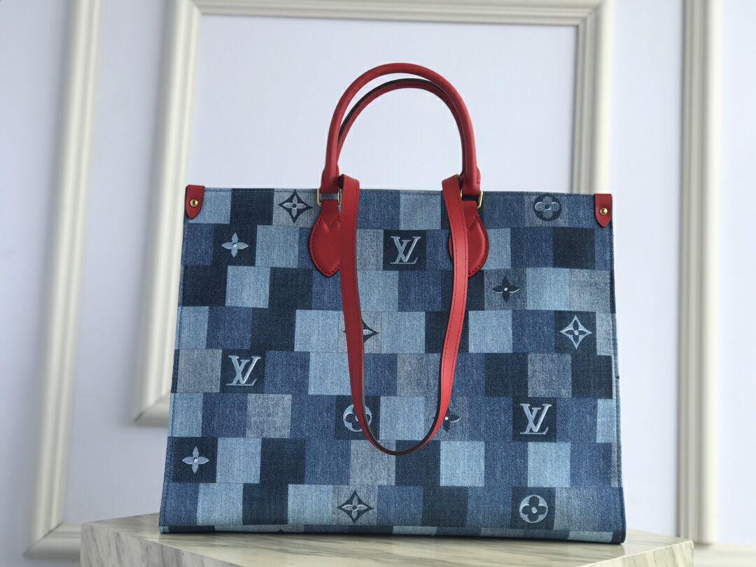     NTHEGO GM  tote bag     ags     andbags denim blue  M44992 3