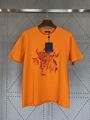     egetal lace embroidery t-shirt     shirt Orange     shirt     en tshirt1A7QO 5