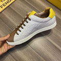       Multicolor canvas and leather low-tops       sneaker Lace-up low-top  8