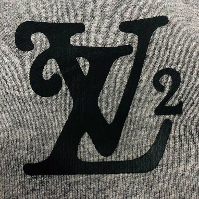 Louis Vuitton x Nigo Squared LV Sweatshirt Gris Clair