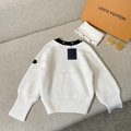 Newest lv long sleeved turtleneck in ribbed wool lv sweater lady 1A8392