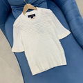 lv soft wool knit t-shirt with 3d louis vuitton signature