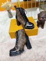 lv star trail ankle boot Patent Monogram canvas lv boot 1A2Y7P