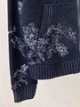 embroidered lv flower zip through hoodie 1A8A76 lv hoody 
