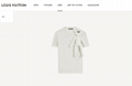 LV 3D MONKEY T-SHIRT 1A8P0Q LV white tshirt lv men short sleeve tshirt 