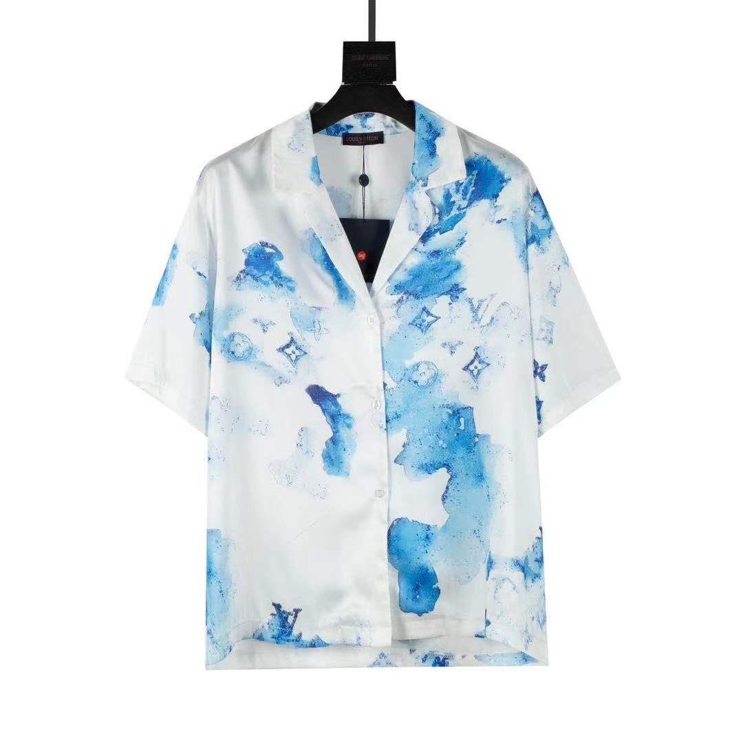 EMBROIDERED WATERCOLOR SHIRT     HIRT 1A8R0P