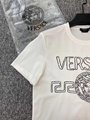 VERSACE MEDUSA LOGO EMBROIDERED T-SHIRT VERSACE TSHIRT Embroidered Medusa logo 