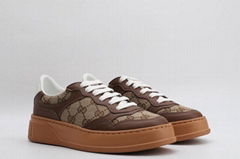 Men's       GG sneaker Beige and ebony Orignal GG canvas       shoes       men  