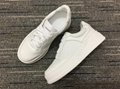 Men's GG embossed sneaker gucci shoes white leather gucci sneaker 