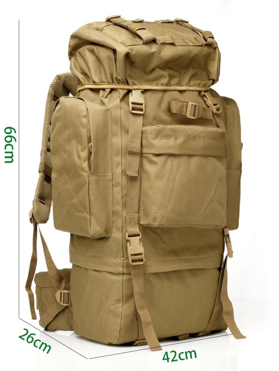 70L military green Backpack 3