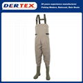 Breathable Waterproof Nylon PVC Chest Waders For Fishing 4