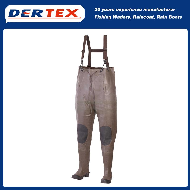 Breathable Comfortable Lightweight Rubber Wading Pants Fishing DERTEX