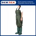 Cleated Adjustable Durable Thigh Length Fishing Waders 3