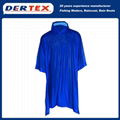 Wholesale Plus Size  Outdoor PVC Coating Raincoat with Hoods 5