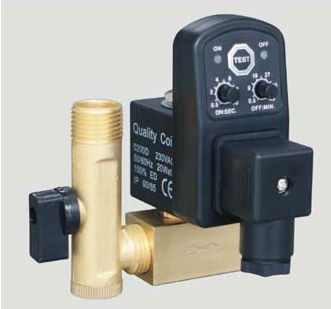 Air compressor drain valve drain valve OPT-A OPT-B 0200D blowdown valve