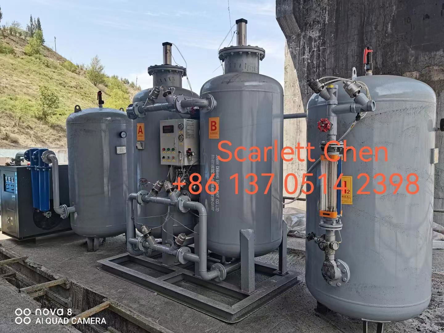 20Nm3/h Capacity 99.999% purity Nitrogen Gas Generator N2 making machine