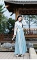 Improved Hanfu Daily Costume Fresh and Elegant Ancient Velvet Skirt 3