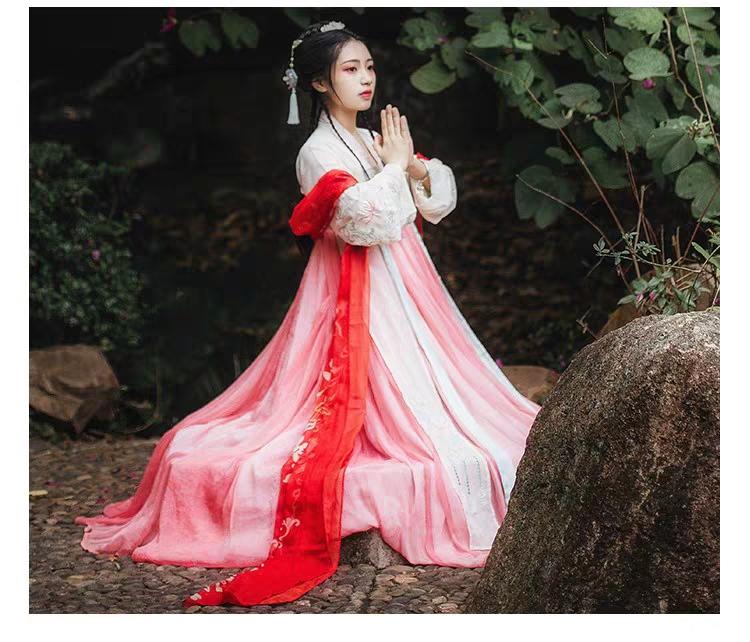 Bu Toad Hall Weijin Fenggeluan Skirt Hanfu Clothing 3