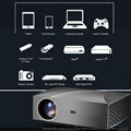  2019 brand inProxima model F30UP 1920X1080 HD LED PORTABLE PROJECTOR  4