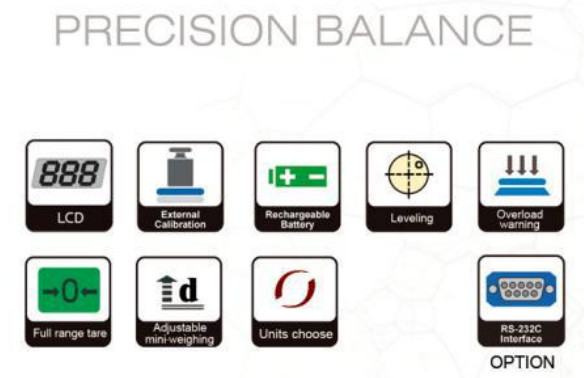 Electronic balance/precision balance 5