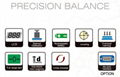 Electronic balance/precision balance