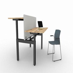 Four Motor Four Legs Electric Height Adjustable Standing Desk