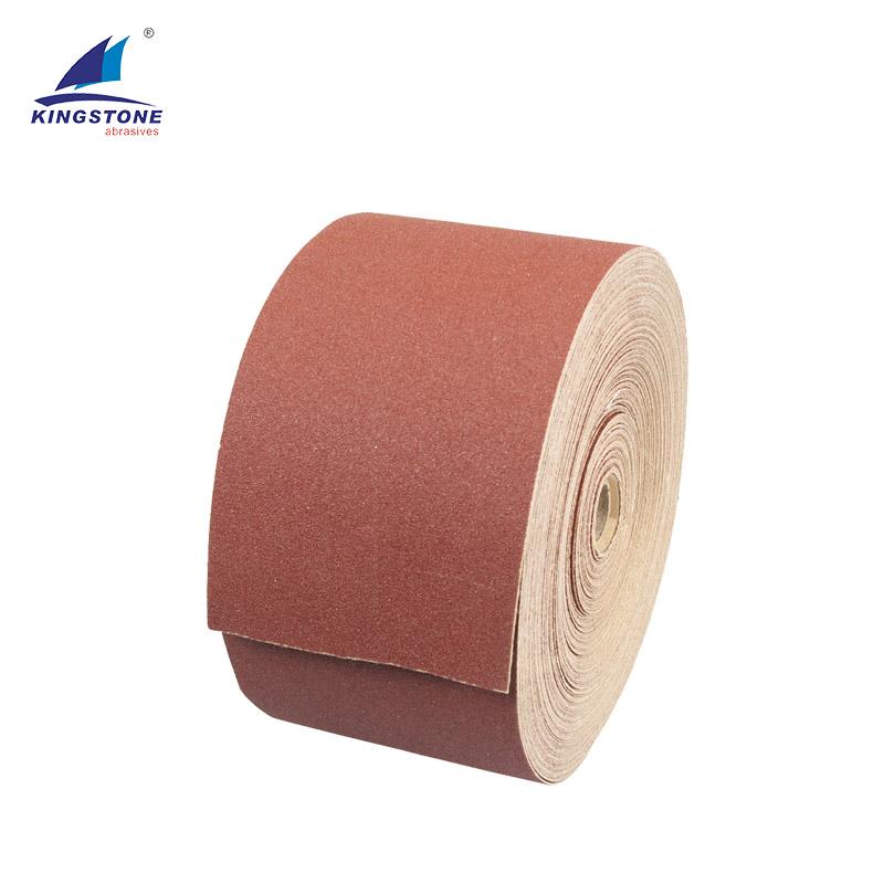 JB5 115mm*50m aluminum oxide abrasive sandpaper rolls JB5 sandpaper